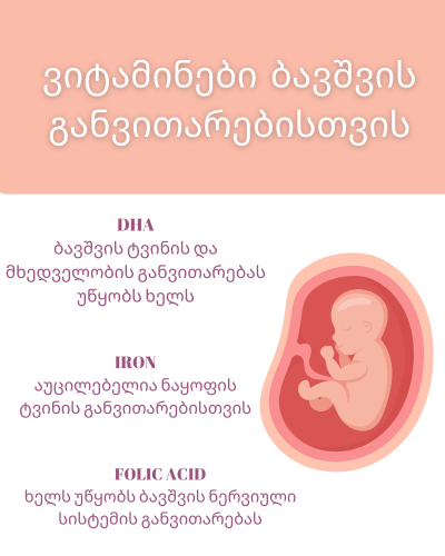 Nature Made Prenatal with Folic Acid + DHA (110 აბი)